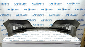 Bare front bumper Honda Accord 18-20 without parking sensors, beige YR-591P, scratches, pressed, broken fasteners