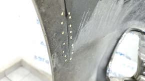 Bare front bumper Honda Accord 18-20 without parking sensors, beige YR-591P, scratches, pressed, broken fasteners