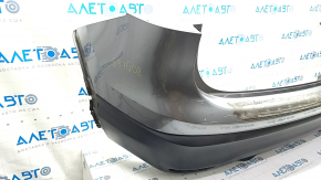 Bare rear bumper Nissan Rogue Sport 17-19 graphite, scratches
