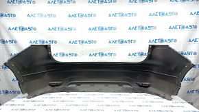 Bare rear bumper Nissan Rogue Sport 17-19 graphite, scratches
