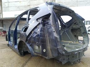 Quarter wing rear left Honda CRV 17-22 on the body, blue