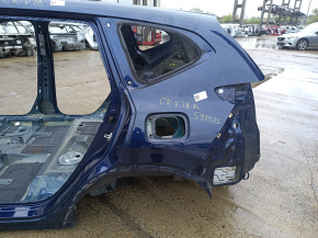 Quarter wing rear left Honda CRV 17-22 on the body, blue