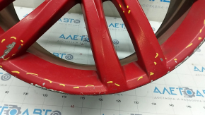 Wheel rim R19x8J VW Passat b8 16-19 USA R-Line curb, painted, made