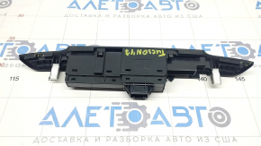 Panel of the hazard button Hyundai Tucson 16-21 broken fasteners, scratches