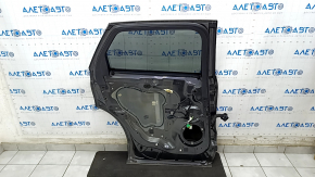 Door assembly rear left Ford Edge 15- keyless, graphite J7, bumpers