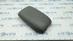 Armrest of the central console Kia Sorento 14-15 rest, leather, gray, peeling chrome