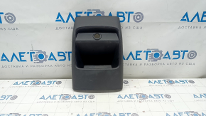 Rear center console trim Kia Sorento 14-15 rest, black, scratches
