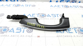 Door handle outer front left Ford Edge 15-24 keyless with chrome Titanium