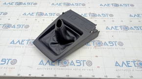 Gear shifter cover Subaru Forester 14-18 SJ manual transmission, black, scratches