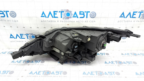Headlight assembly front right Nissan Rogue Sport 17-19 halogen, with fasteners, sand