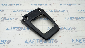 Gear shifter cover Subaru Forester 14-18 SJ manual transmission, without trim, heated, black, scratches