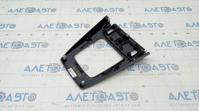 Gear shifter cover Subaru Forester 14-18 SJ manual transmission, without trim, heated, black, scratches