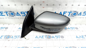 Side mirror left Nissan Rogue Sport 17-19 5 pins, turn signal, graphite