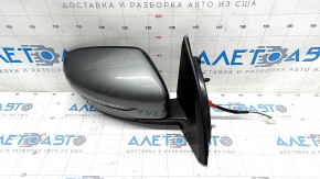 Side mirror right Nissan Rogue Sport 17-19 5 pins, turn signal, graphite