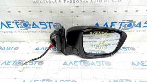 Side mirror right Nissan Rogue Sport 17-19 5 pins, turn signal, graphite