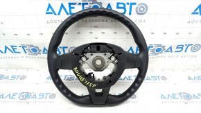 Naked steering wheel Nissan Rogue Sport 17-19 rubber black