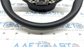 Naked steering wheel Nissan Rogue Sport 17-19 rubber black