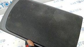 Armrest Toyota Prius V 12-17 dark gray, black cloth, chemically treated, scratches
