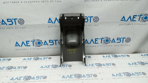 Rear center console trim Hyundai Sonata 15-17 gray, scratches