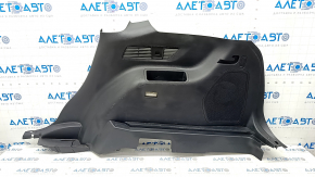 Right arch trim Ford Edge 15 - black, under subwoofer, scratches, plastic turned white, fasteners are broken