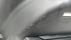 Right arch trim Ford Edge 15 - black, under subwoofer, scratches, plastic turned white, fasteners are broken