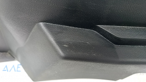 Right arch trim Ford Edge 15 - black, under subwoofer, scratches, plastic turned white, fasteners are broken