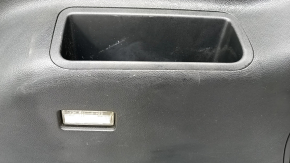 Right arch trim Ford Edge 15 - black, under subwoofer, scratches, plastic turned white, fasteners are broken