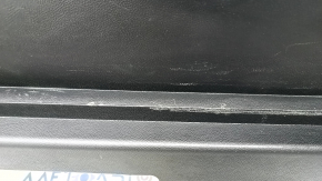 Right arch trim Ford Edge 15 - black, under subwoofer, scratches, plastic turned white, fasteners are broken
