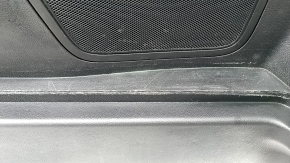 Right arch trim Ford Edge 15 - black, under subwoofer, scratches, plastic turned white, fasteners are broken