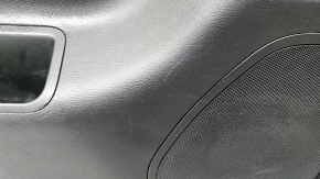 Right arch trim Ford Edge 15 - black, under subwoofer, scratches, plastic turned white, fasteners are broken