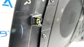 Right arch trim Ford Edge 15 - black, under subwoofer, scratches, plastic turned white, fasteners are broken