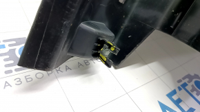 Right arch trim Ford Edge 15 - black, under subwoofer, scratches, plastic turned white, fasteners are broken