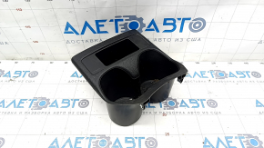 Cup holder central Nissan Rogue Sport 17-19 black, scratch