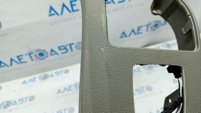Rear center console trim Ford Escape MK3 13-19 gray, scratches