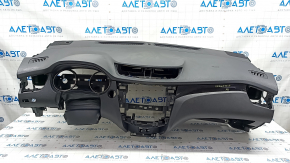 Torpedo front panel with AIRBAG Nissan Rogue Sport 17-19 black