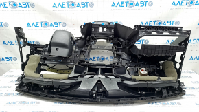 Torpedo front panel with AIRBAG Nissan Rogue Sport 17-19 black