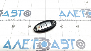 Smart key Nissan Rogue Sport 17-19 3 buttons, type 2, useful chrome, worn
