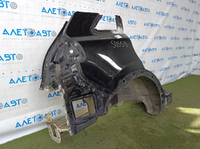 Quarter wing rear right Kia Niro 17-22 HEV, PHEV black, pokes