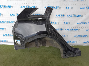 Quarter wing rear right Kia Niro 17-22 HEV, PHEV black, pokes