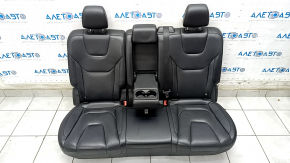 Rear row of seats 2 row Ford Edge 15 - leather black, perforation, electric, Titanium, heating, scratch