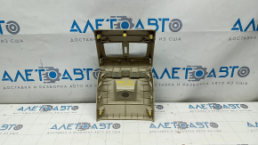 Center console trim rear Lexus ES300h ES350 13-18 beige, 2 parts, scratches