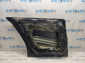 Bare rear left door VW CC 08-17 black LC9X, painted 0.3, dented corner