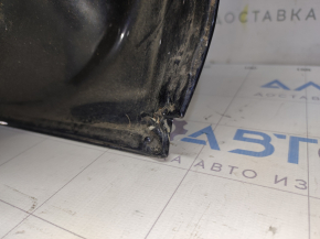 Bare rear left door VW CC 08-17 black LC9X, painted 0.3, dented corner