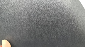 Center console trim side left Nissan Sentra 13-19 front, black, scratches