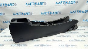 Central console Nissan Sentra 17-19 bare, black, scratches