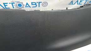 Central console Nissan Sentra 17-19 bare, black, scratches