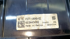 Instrument cluster Ford Fusion mk5 13-16 1 display, large, 105k, scratches