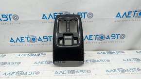 Center console trim rear Jeep Grand Cherokee WK2 14-17 black, scratches