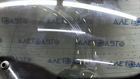 Naked trunk door with glass Ford Edge 19- graphite J7, pokes scratches on glass