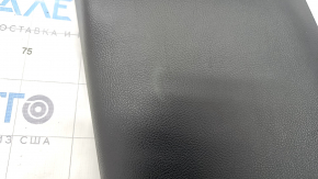 Lower left center pillar trim Ford Edge 15 - black, plastic turned white, scratches, broken mount